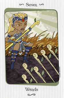 Seven of Wands