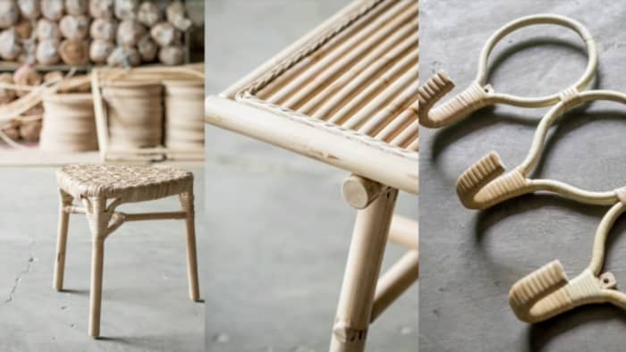 Stools and wall hangers from TÄNKVÄRD collection, an example of sustainable design using only eco-friendly materials. Stools and wall hangers from TÄNKVÄRD collection, an example of sustainable design using only eco-friendly materials.