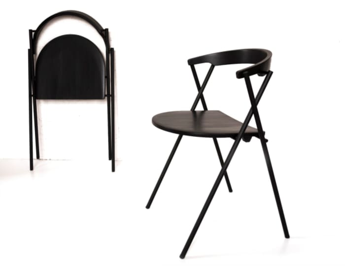 Arc folding chair, design by Jonas Forsman is perfect for summer entertaining with a minimalist style