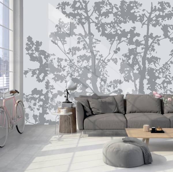 Wallpaper with branches pattern. Wallpaper with branches pattern.