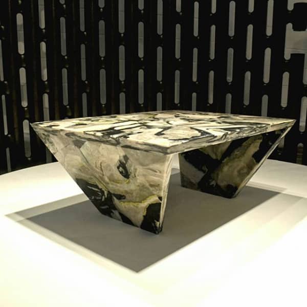 Weez & Merl recycled plastic coffee table.