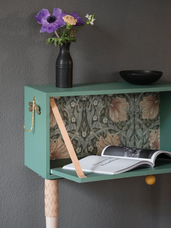 Small home office desk.