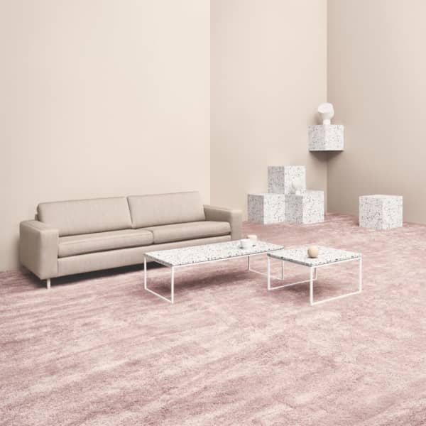 Modern terrazzo coffee tables.