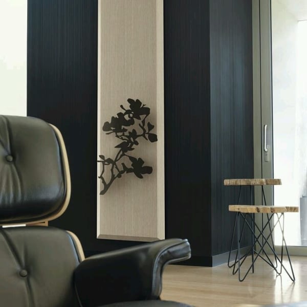 Sculptural radiator.