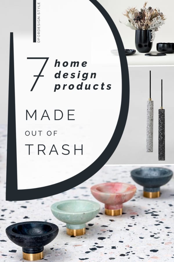 Sustainable design: 7 projects giving trash a new life. Pin it.