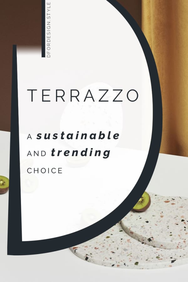 Terrazzo: a sustainable and trending choice. Pin it.
