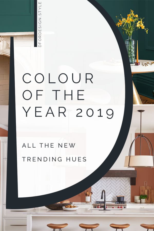 Colour of the Year 2019: all the new trending hues! Pin it.