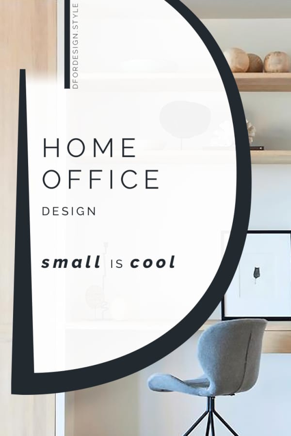 Home Office design: small is cool. Pin It.