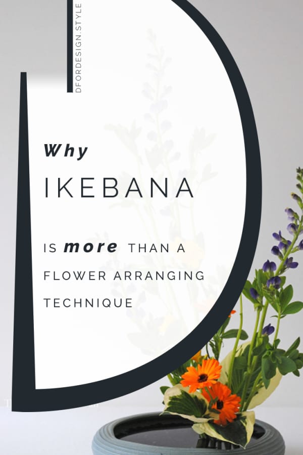 Ikebana: the flower arrangement art coming from Japan. Pin It.