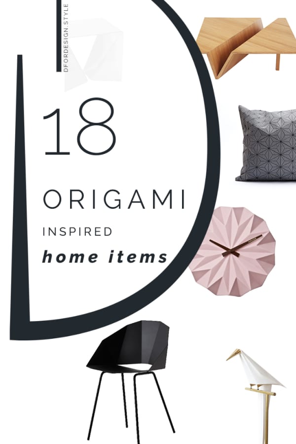 Origami inspired design. Pin It.
