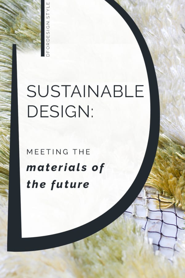 Sustainable design: biofabrication is the answer. Pin it.
