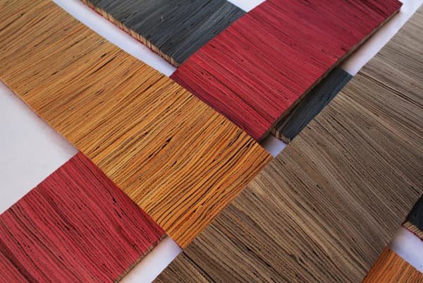 Sample of Palm leather.