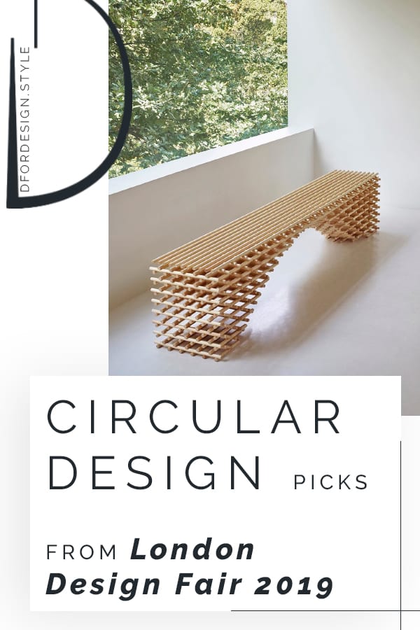 Circular design highlights from London Design Festival 2019. Pin it.