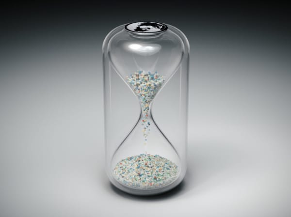 Hourglass close-up.