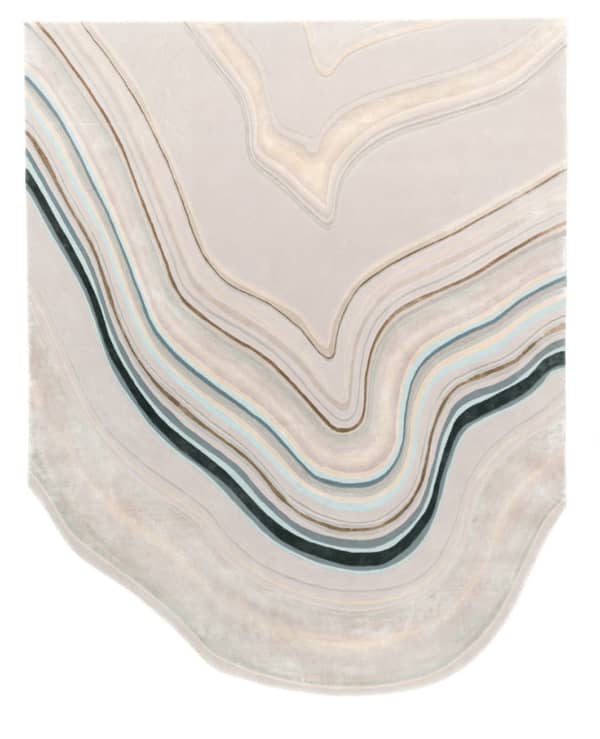 Close-up of Swell rug.