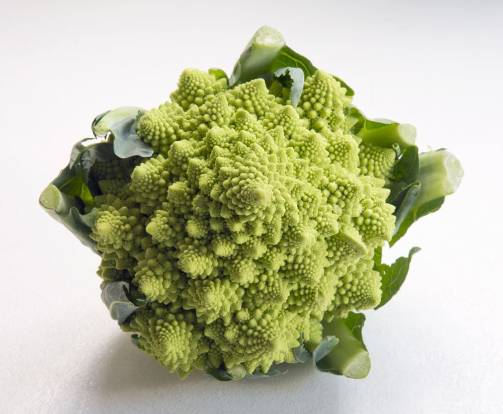 A romanesco cauliflower. A romanesco cauliflower.<span class="sr-only"> (opened in a new window/tab)</span>