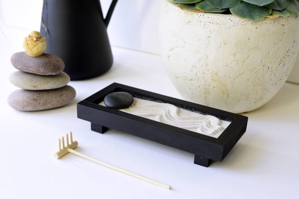 Mini-zen garden.<span class="sr-only"> (opened in a new window/tab)</span>