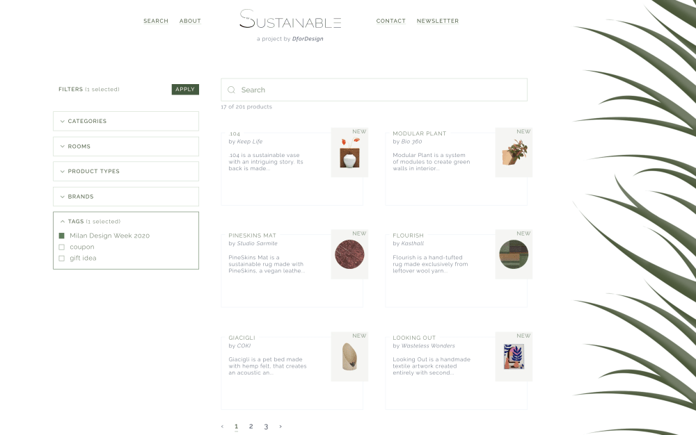 Screenshot of SforSustainable page.<span class="sr-only"> (opened in a new window/tab)</span>