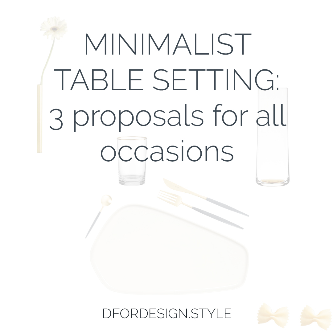 Minimalist table setting. Pin It. Minimalist table setting. Pin It.