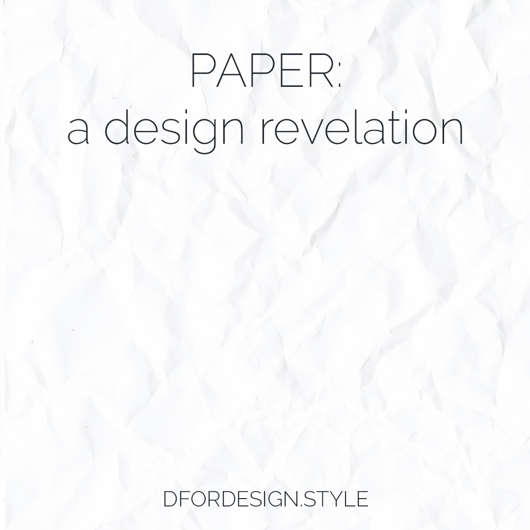 Paper, a design revelation. Pin It. Paper, a design revelation. Pin It.