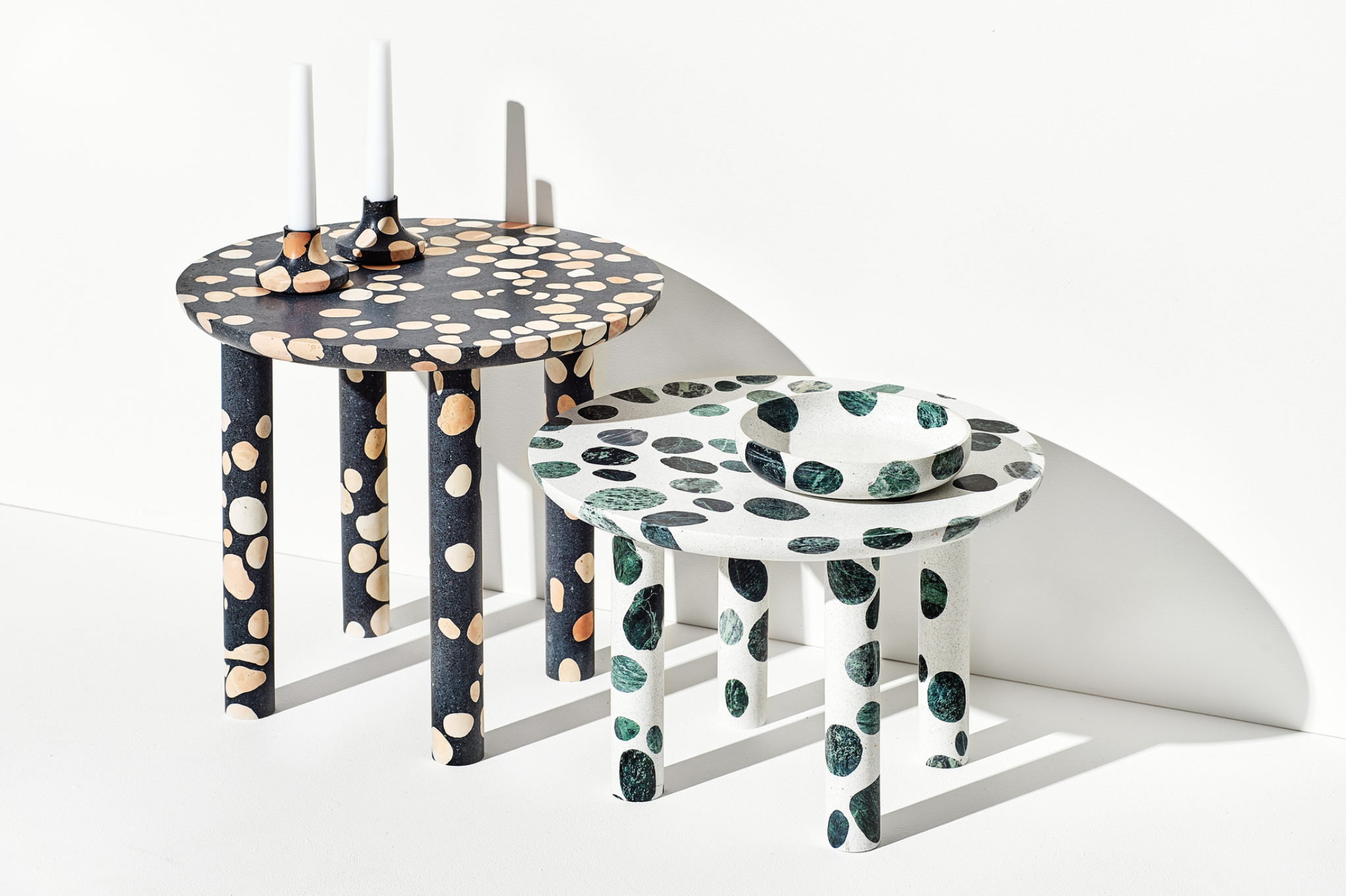 Terrazzo furniture.