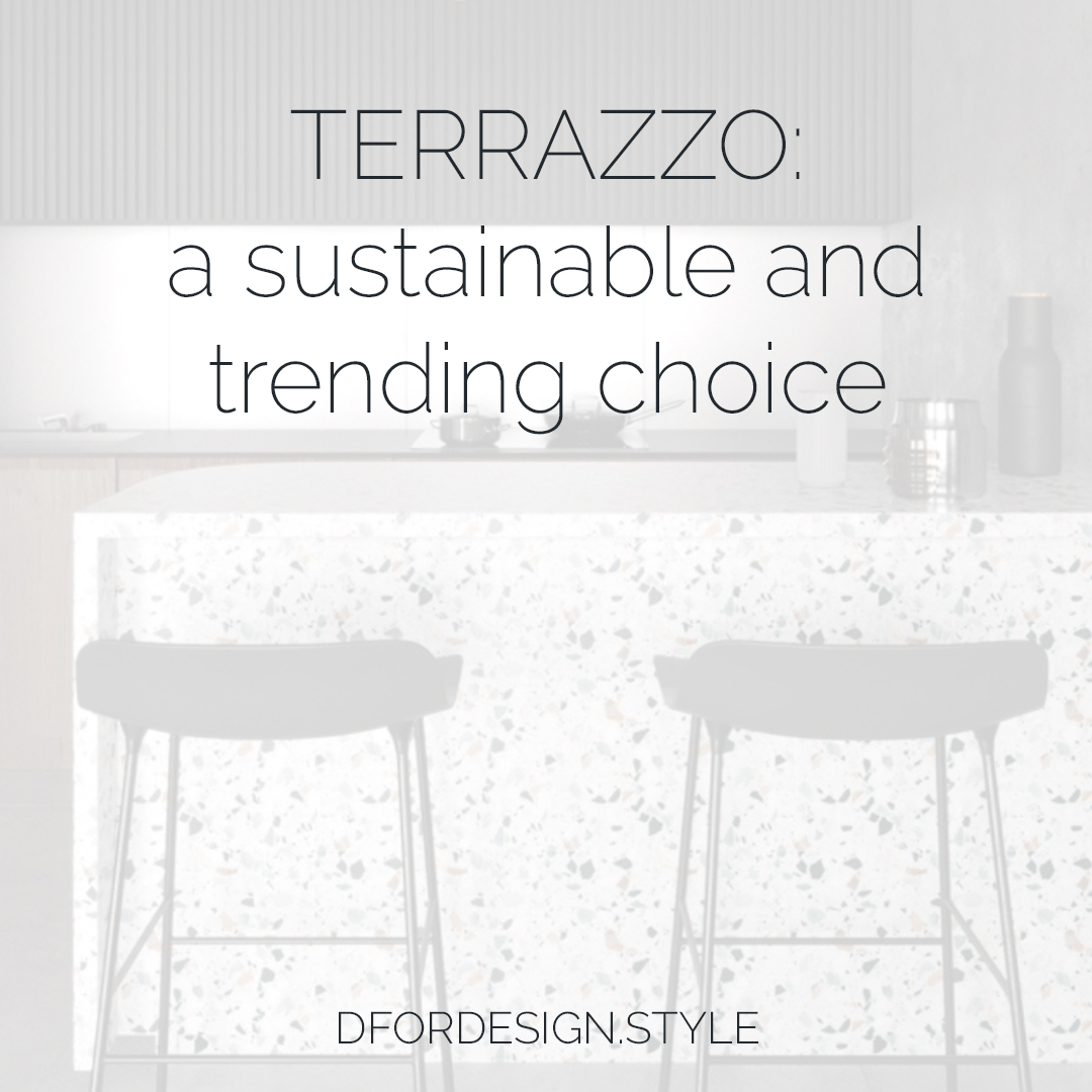 Terrazzo: a sustainable and trending choice. Pin it.