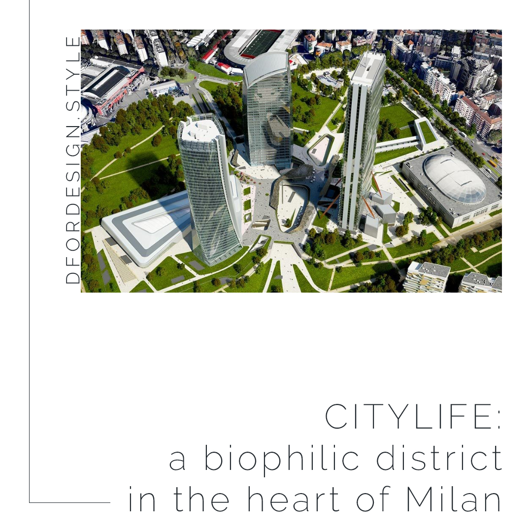 CityLife: a biophilic district in the heart of Milan. Pin it.