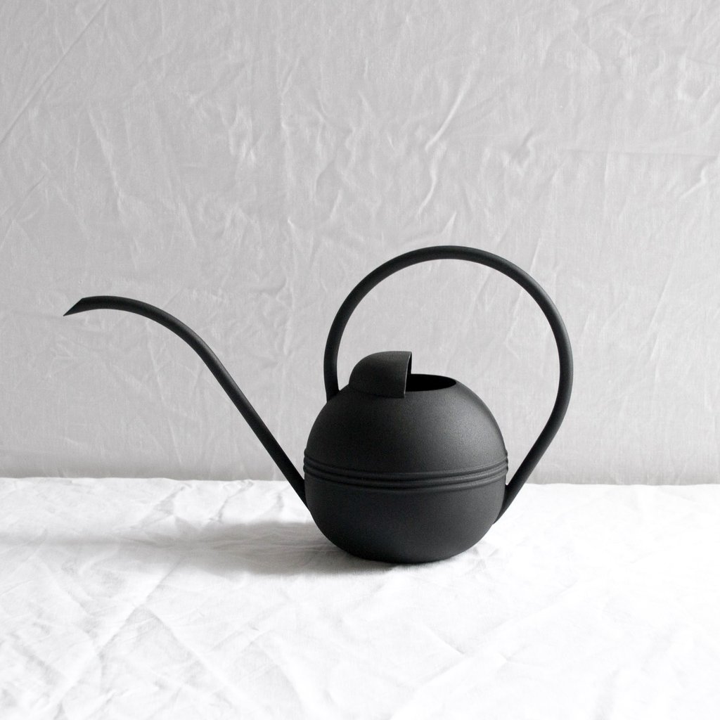 Sculptural watering can.