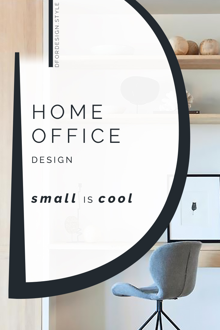 Home Office design: small is cool. Pin It.