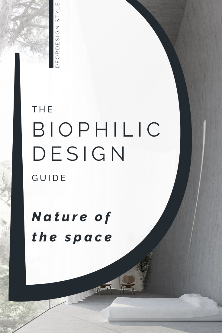 Biophilic design, nature of the space. Pin It.