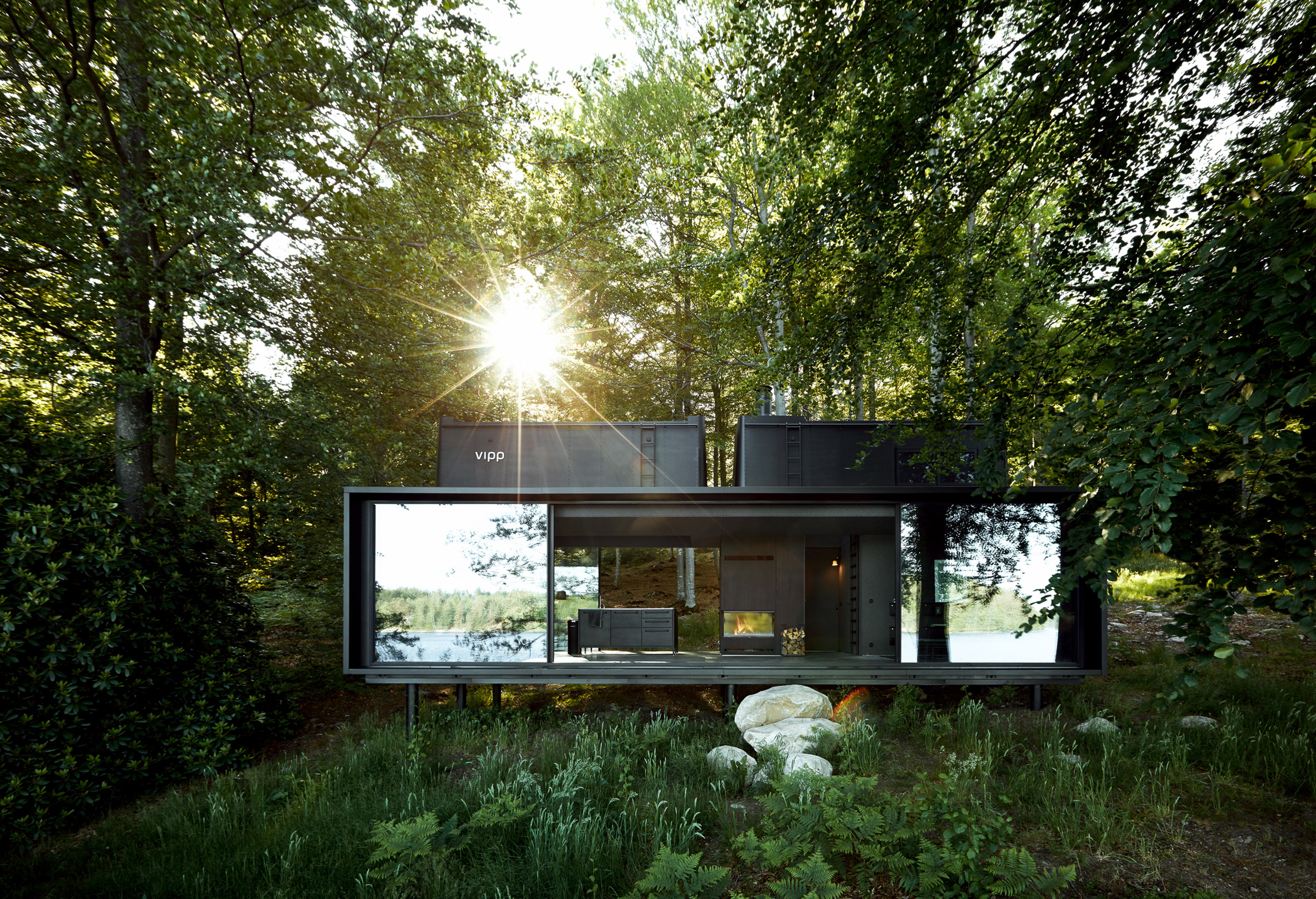 View of the outdoor, immersed in nature.