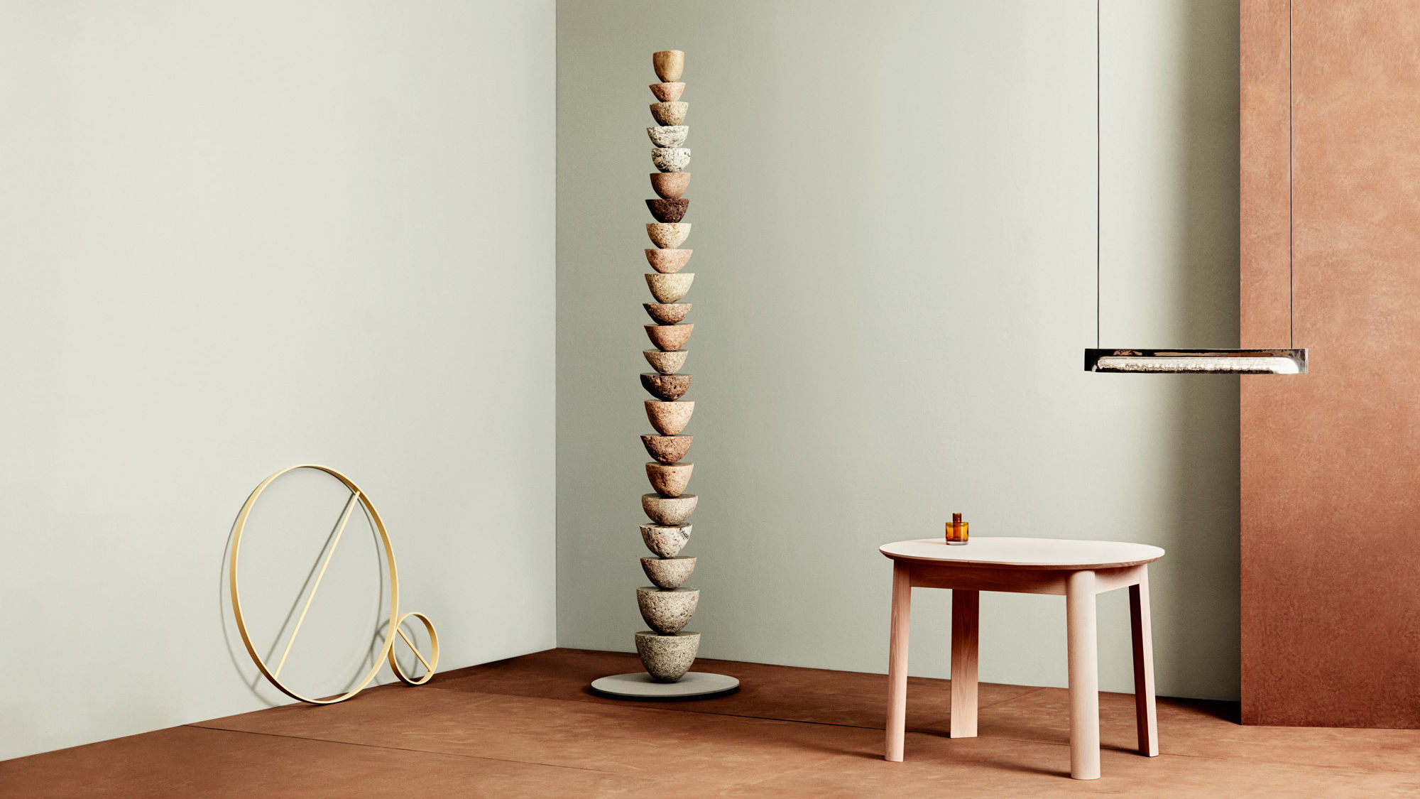 Some of the objects that will be exposed during the JOIN event at Milan Design Week 2019.