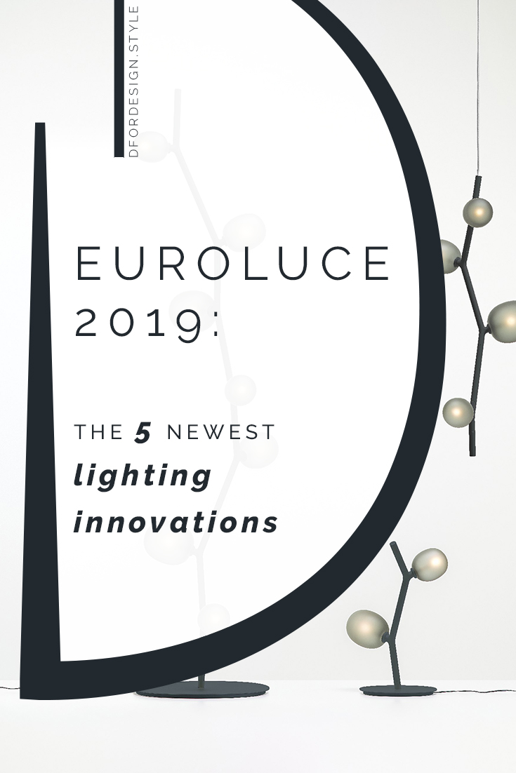Euroluce 2019: the 5 newest lighting innovations. Pin it.