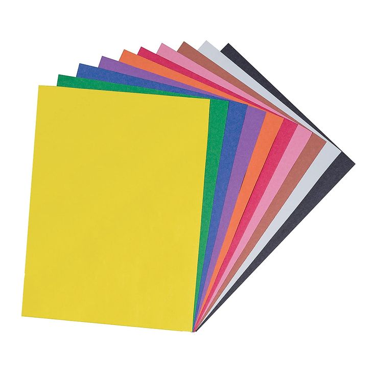 Colored Paper Assorted - 500 Sheets