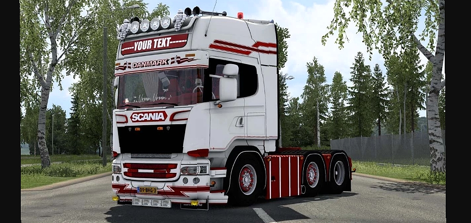 МОД Scania R580 by JK v2.4 ДЛЯ EURO TRUCK SIMULATOR 2