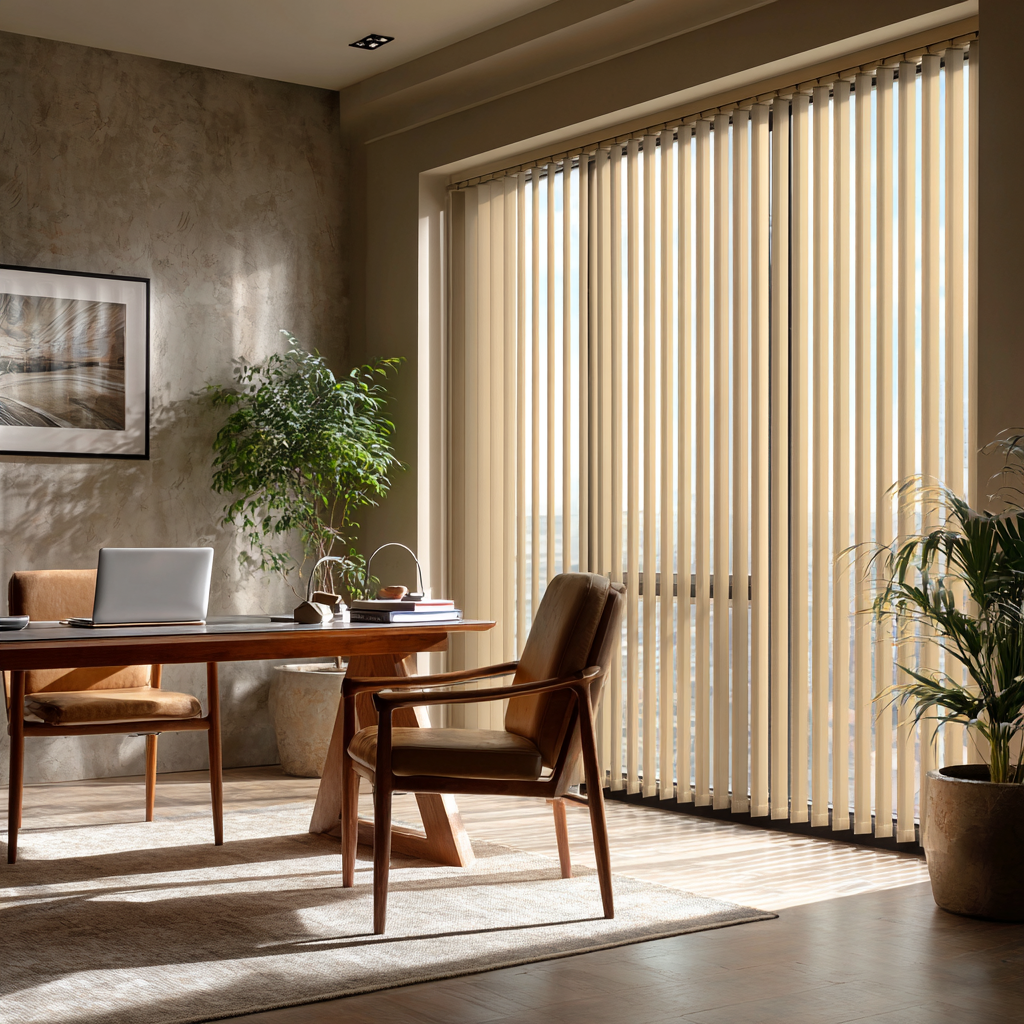 直立簾-書房直立簾