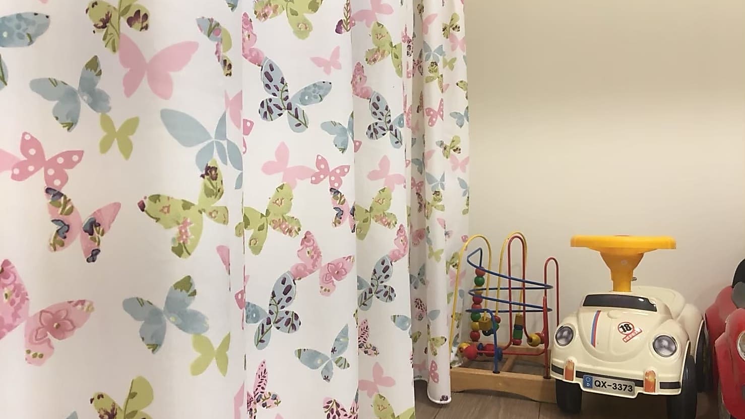 兒童房彩色窗簾-安全無毒材質-童趣圖案設計