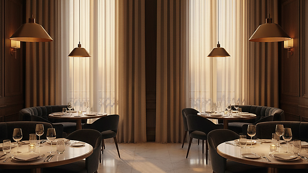 高級餐廳蛇行簾-浪漫氛圍-用餐環境
豪華包廂