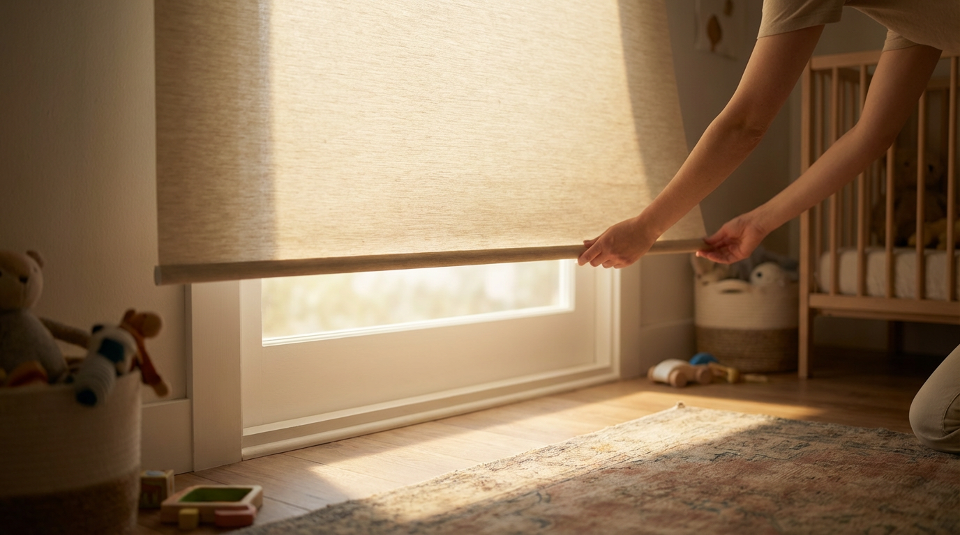 無繩窗簾-無繩捲簾