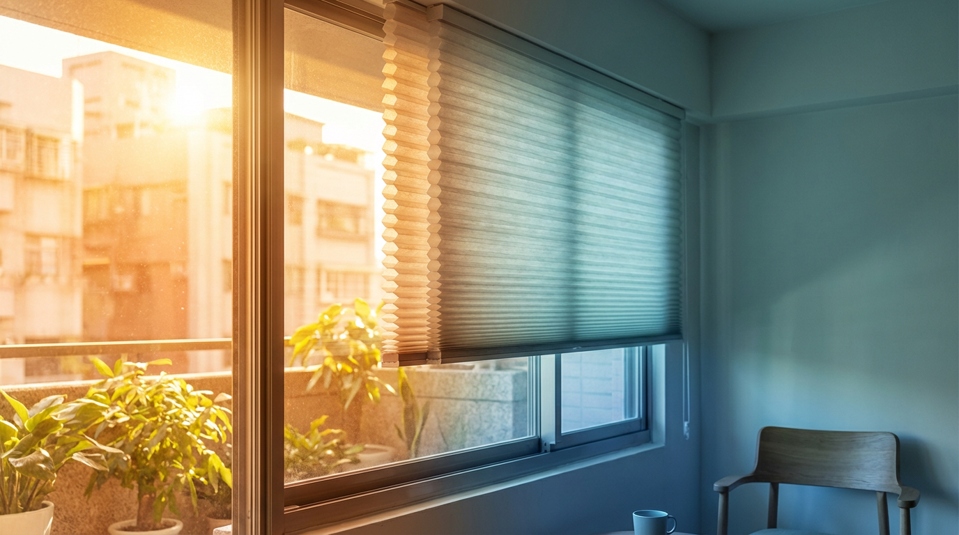 落地窗窗簾的遮光與隔熱怎麼做到位？別讓冷氣白吹了