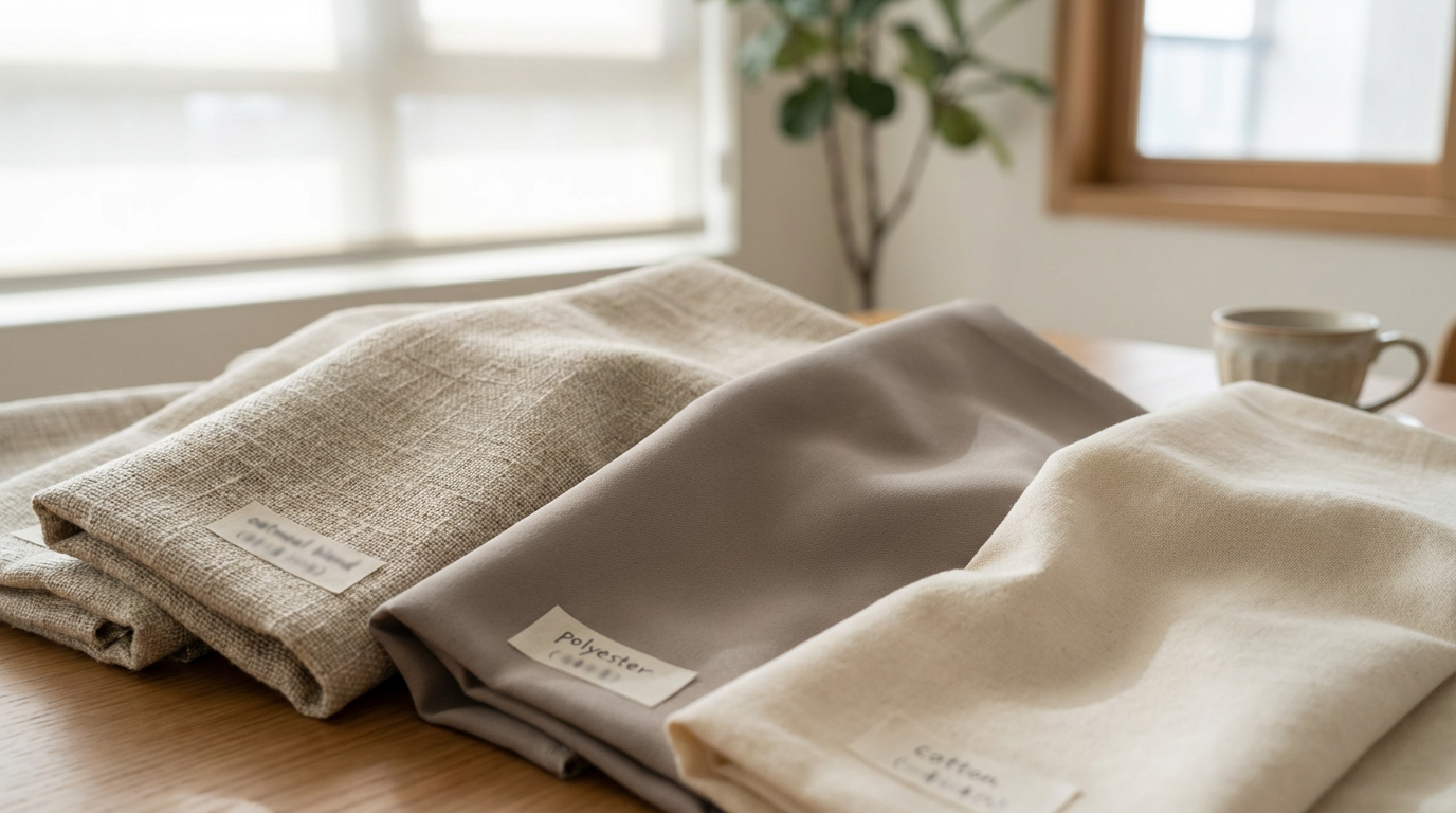 客廳窗簾的配色與材質選擇