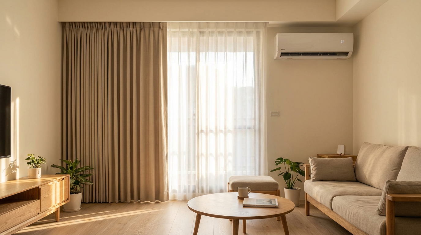 台灣氣候下的北歐風窗簾:實用性調整指南