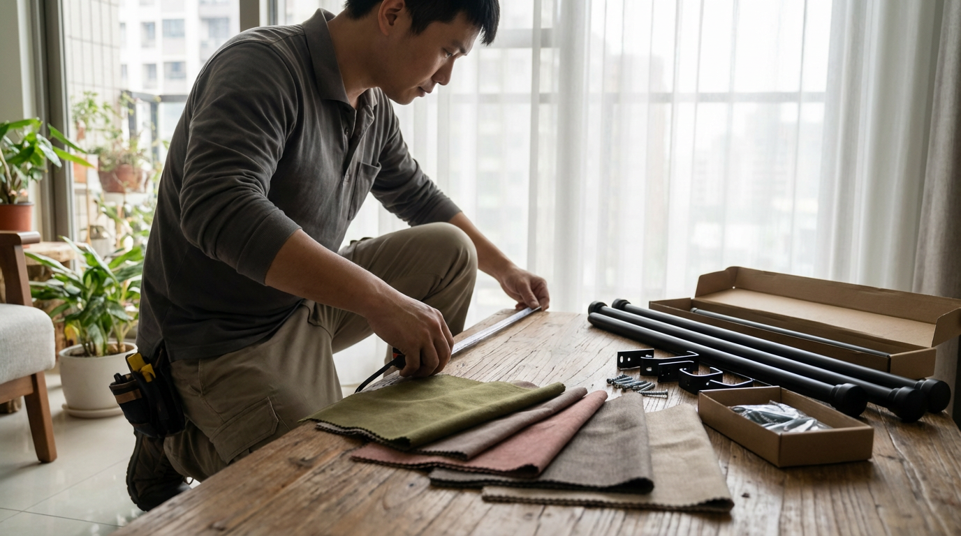 莫蘭迪色窗簾的三大地雷與專業安裝建議