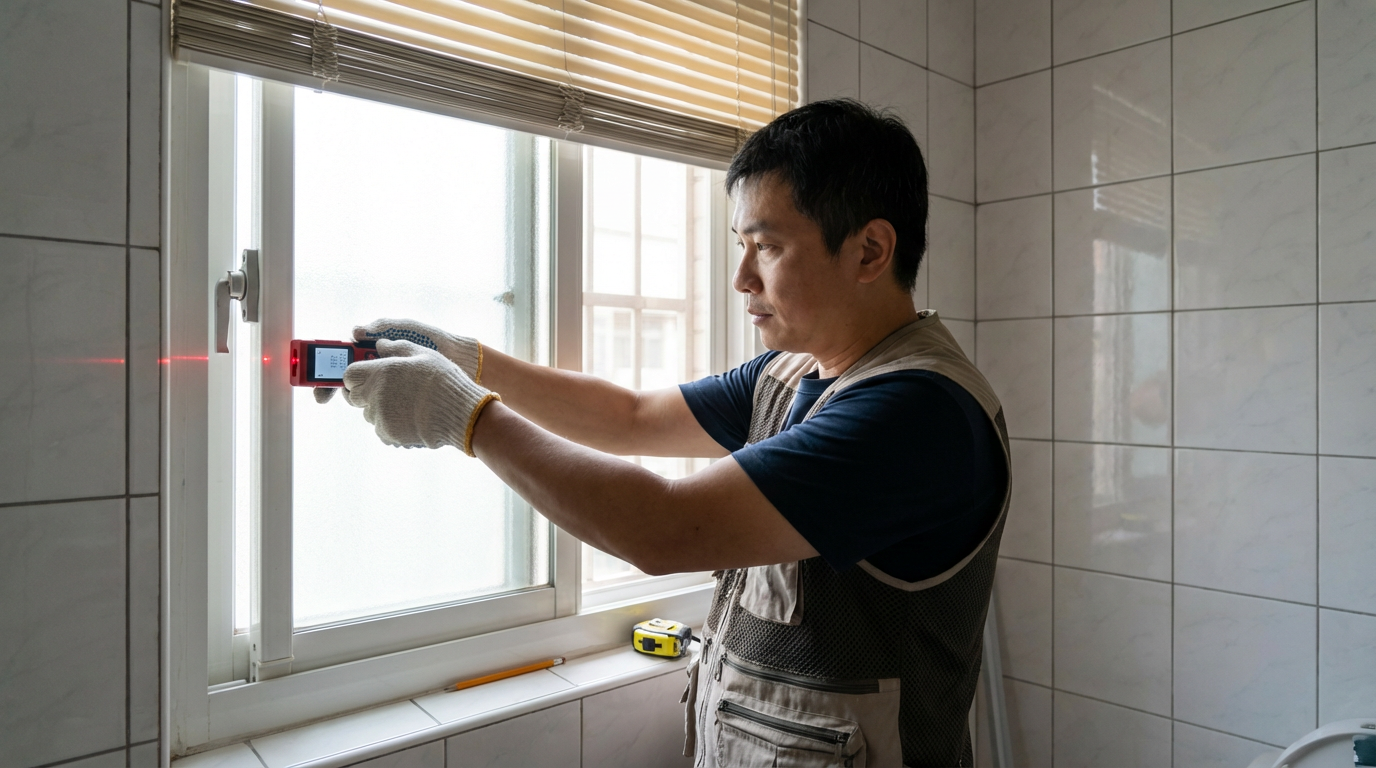 浴室百葉窗安裝要注意什麼？丈量、固定、防水收邊的關鍵細節