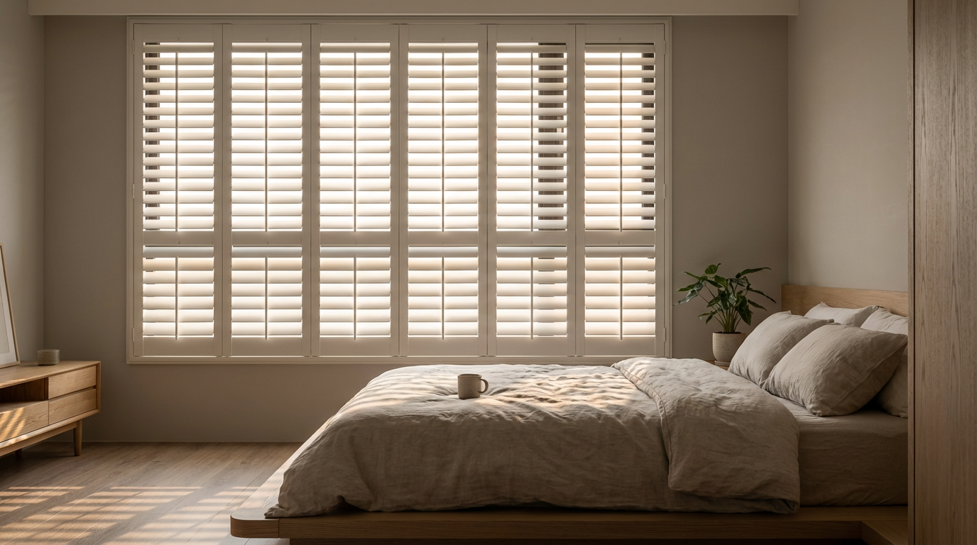 葉片間隙漏光問題:無法像遮光簾 100% 全黑