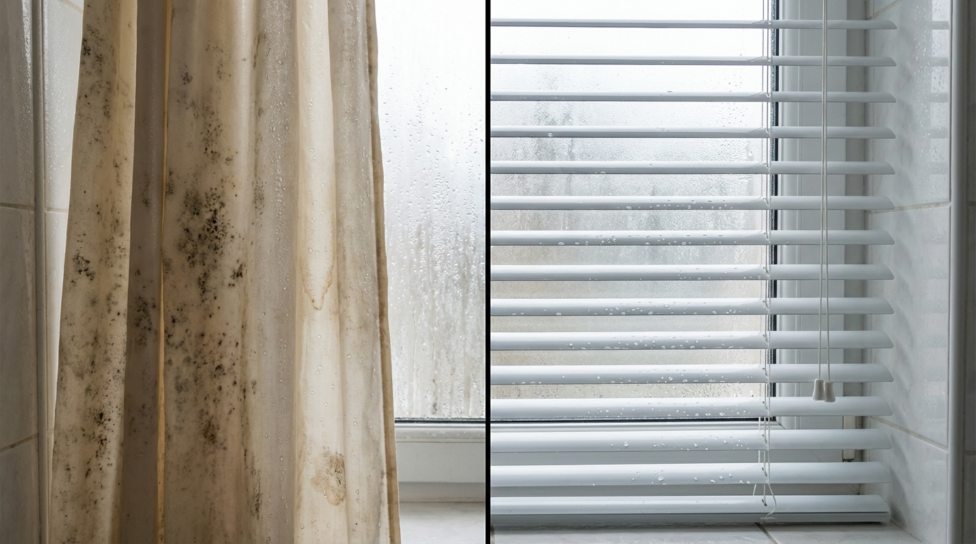 浴室窗簾最該注意什麼？防水防霉是基本，但還有三個你沒想到的重點