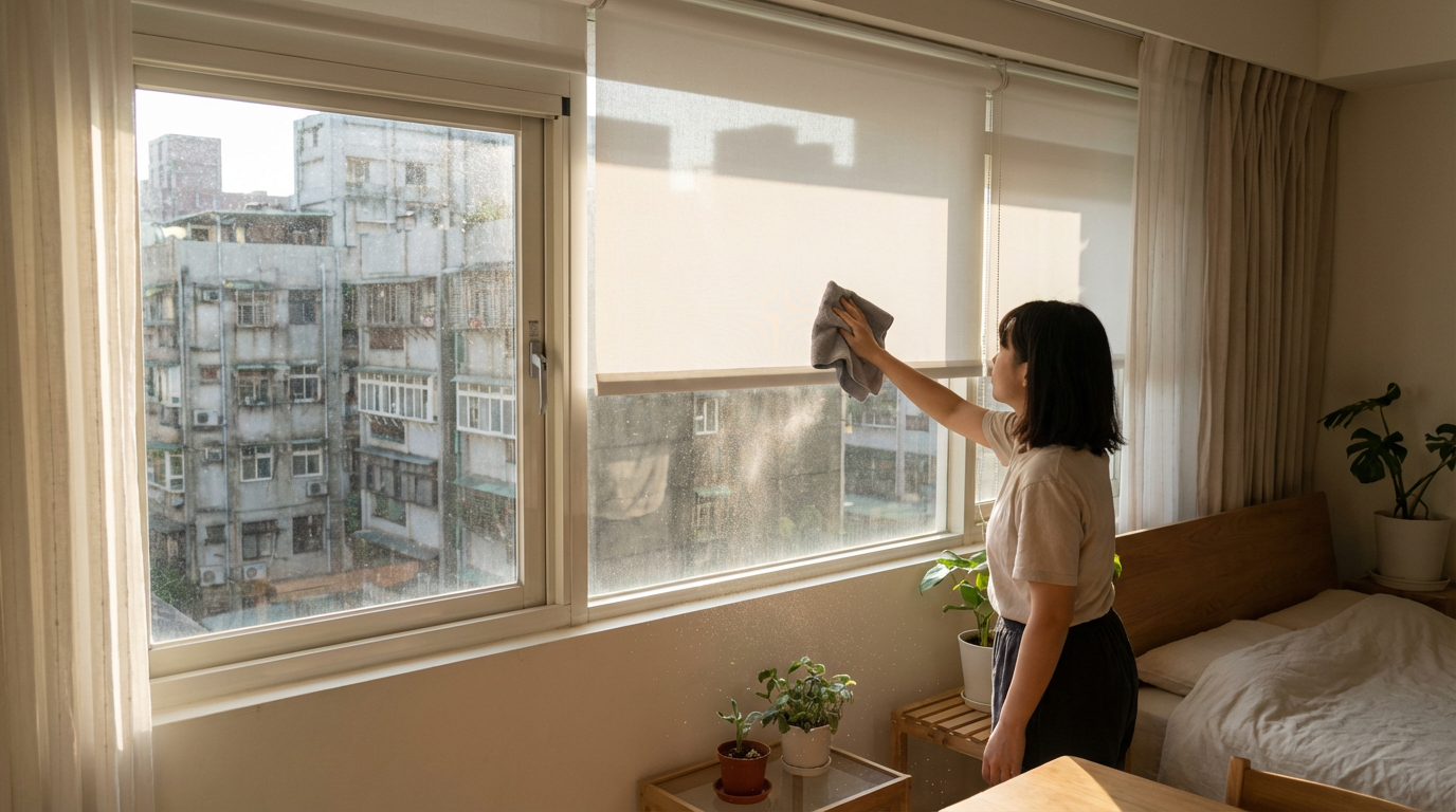 捲簾日常怎麼保養?可以水洗嗎?