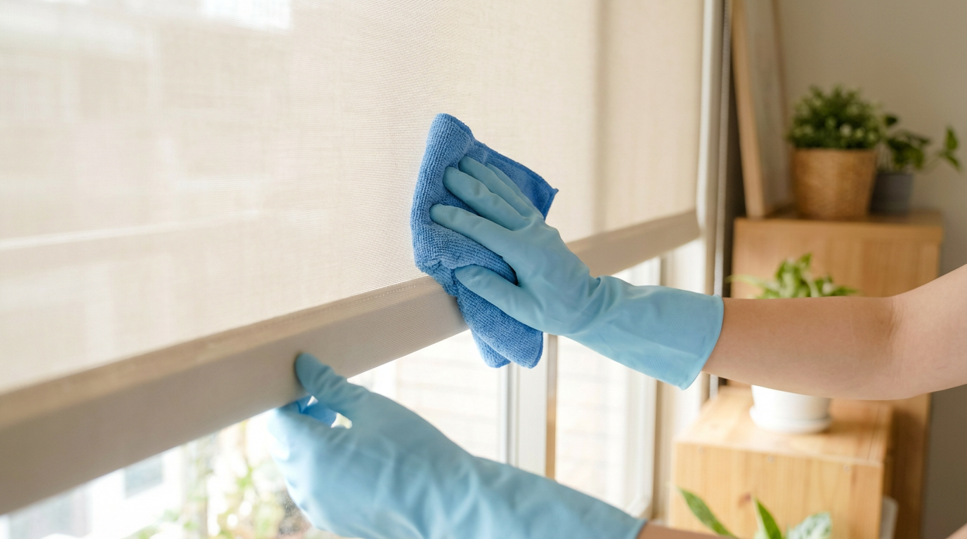 清潔和保養：選對窗簾材質讓日常維護輕鬆十倍
