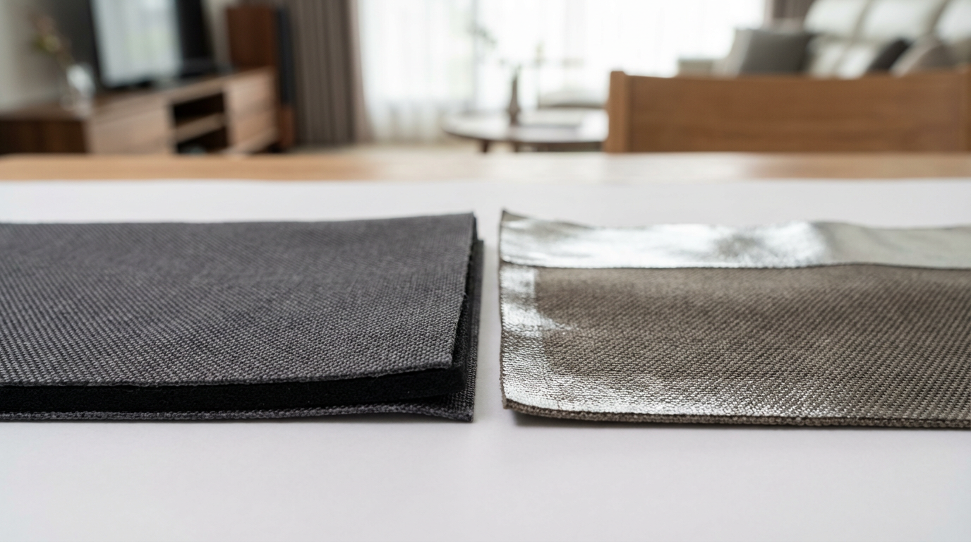 遮光捲簾的材質差異:三明治布與塗層布該怎麼選