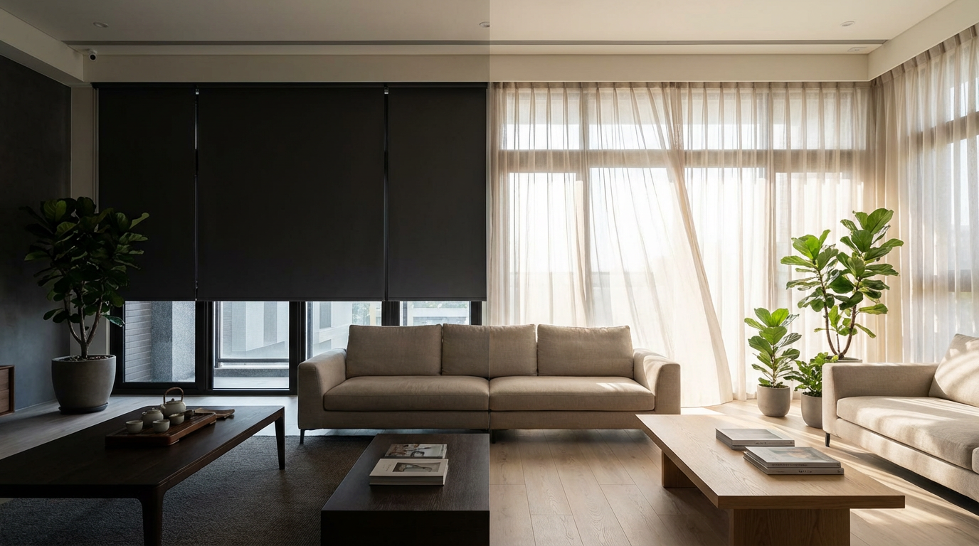 哪些空間其實不適合遮光捲簾?空間選擇的判斷邏輯